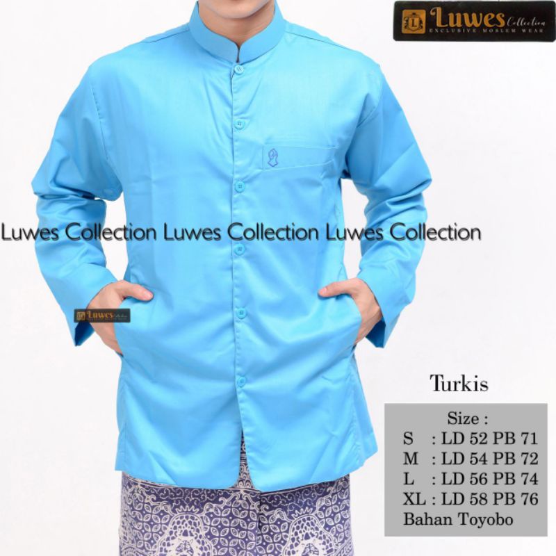 BAJU KOKO LUWES SAKU TROMPAH TERLARIS KOKO KAFANA KOKO AL KAFI KOKO HABAIB KOKO POLOS