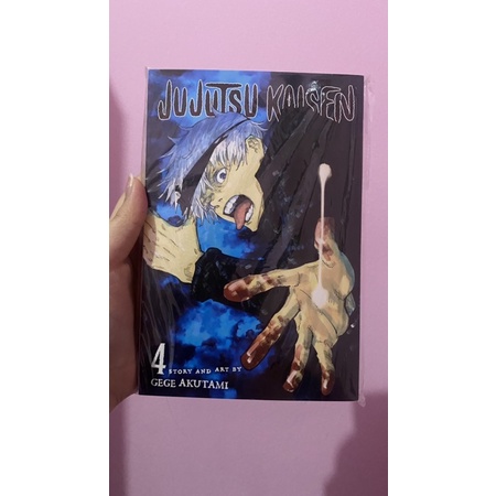 jujutsu kaisen manga vol 4 english