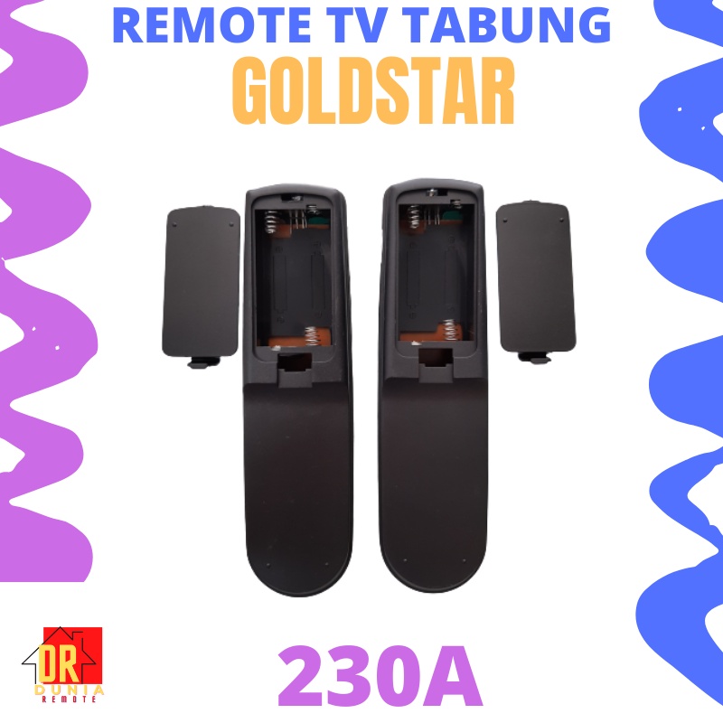 Remot / Remote TV Tabung Goldstar 230A / ecer dan grosir