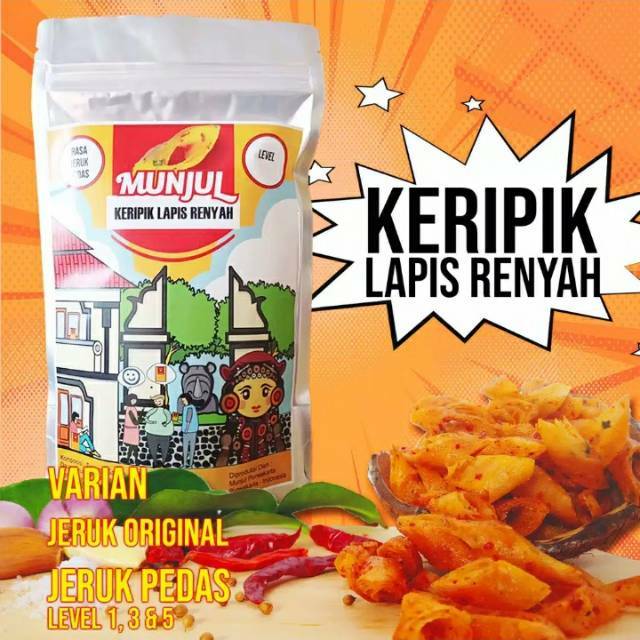 

Kripik Lapis Renyah Munjul Murah