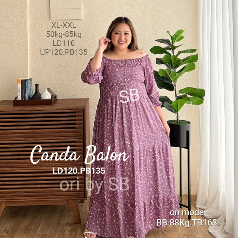 dress bali JULIA jumbo XXL canda jumbo baju wanita jumbo big size