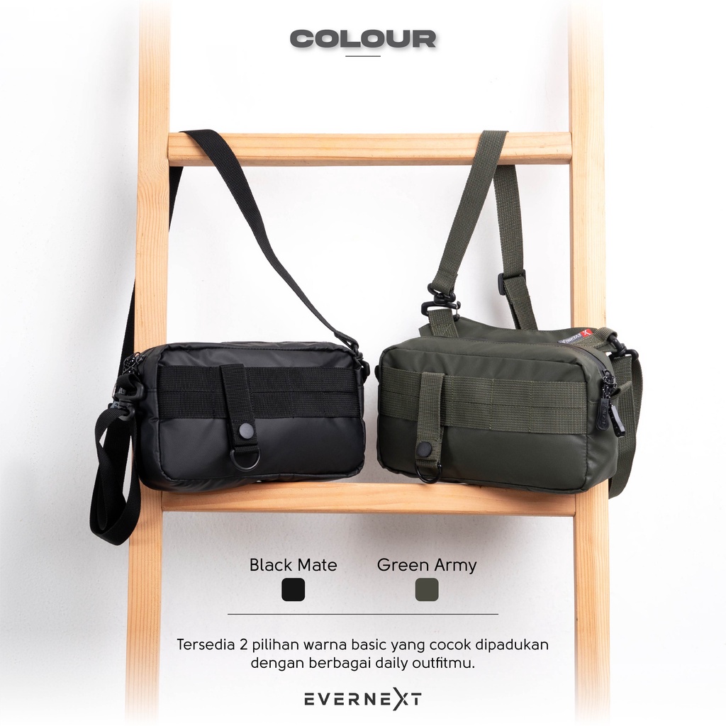 Tas Selempang Waistbag Distro Waterproof Phantom Tactical Pria Wanita Roowns Woven