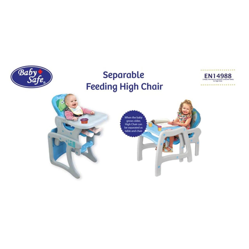 Baby Safe Separable High Chair HC 01 A / Kursi Makan Bayi