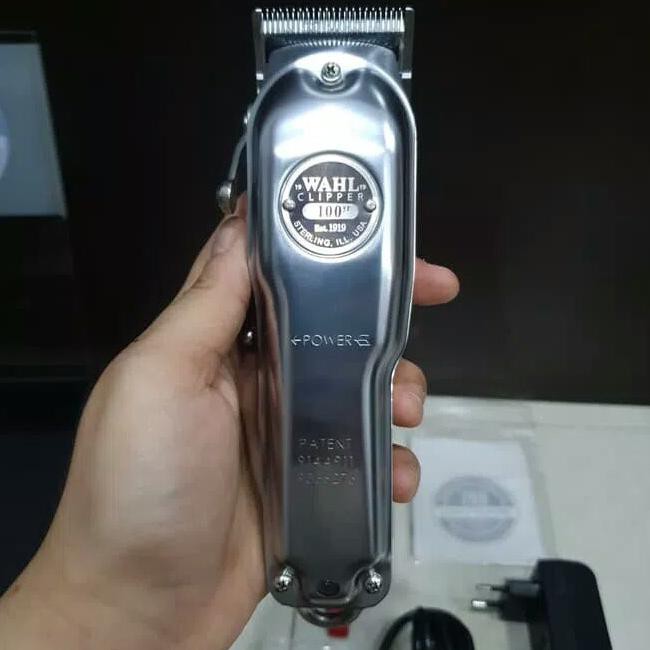ORI Wahl 100 anniversary cordless 1919 / wahl alat cukur clipper 100th