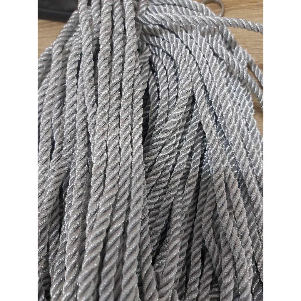 1 YARD -  5 MM TALI KUR WARNA / TALI KUR TAMBANG 5MM