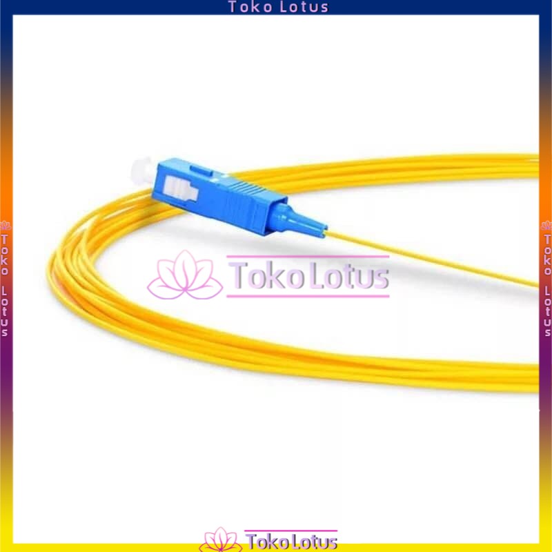 Pigtail Fiber Optik SC UPC 0.9mm Fiber Optic Pigtail SC 0.9mm Panjang 1m [Bisa Bayar Ditempat]