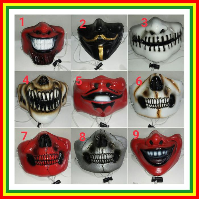 Masker Motor Topeng Ninja Topeng Masker Motor ~ Topeng Masker Motor 3D