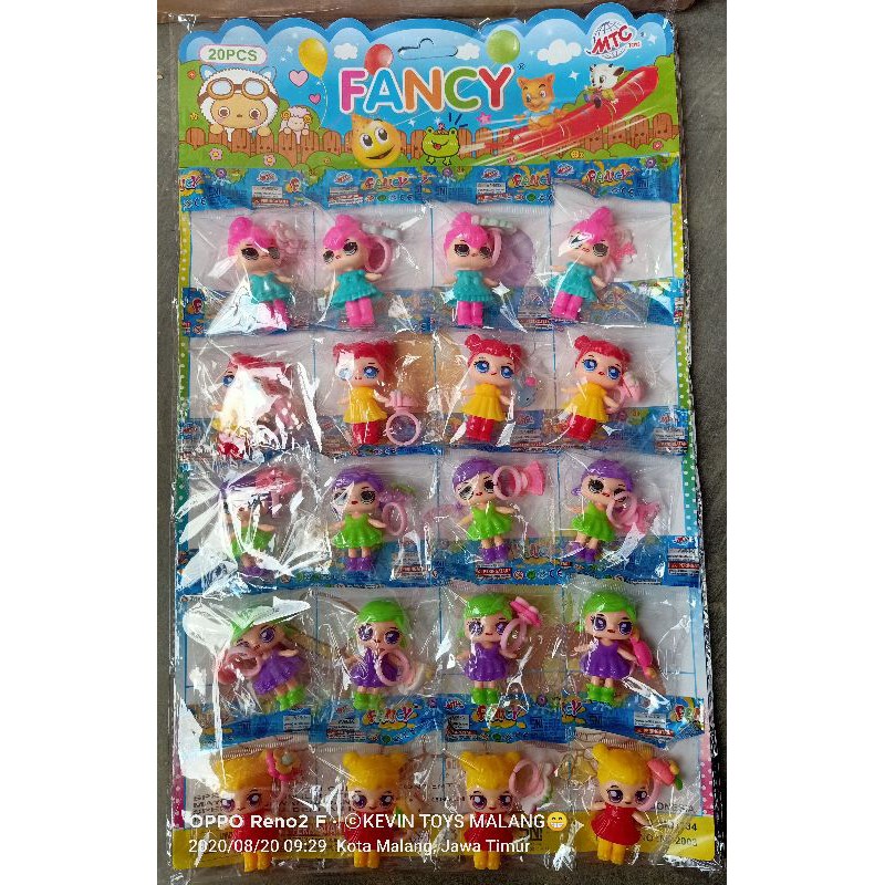 MD 3711 BONEKA LOL MINI PLUS CINCIN / mainan anak edukasi boneka LOL mini bonus cicin bunga