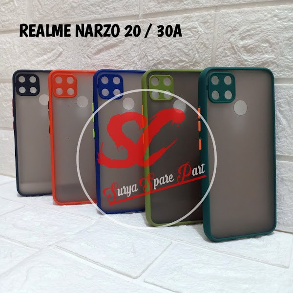 Case Realme Narzo 30A - Slim Case Fuze Dove Realme Narzo 30A - SC