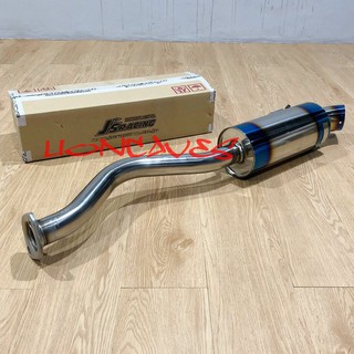 Jual Original Js Racing Muffler for Civic FD2 and FD2R - Made in Japan