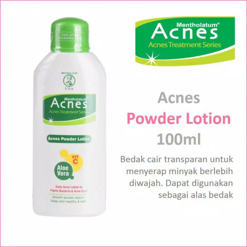 Acnes Powder Lotion 100ml / Lotion Wajah / BEBIBER