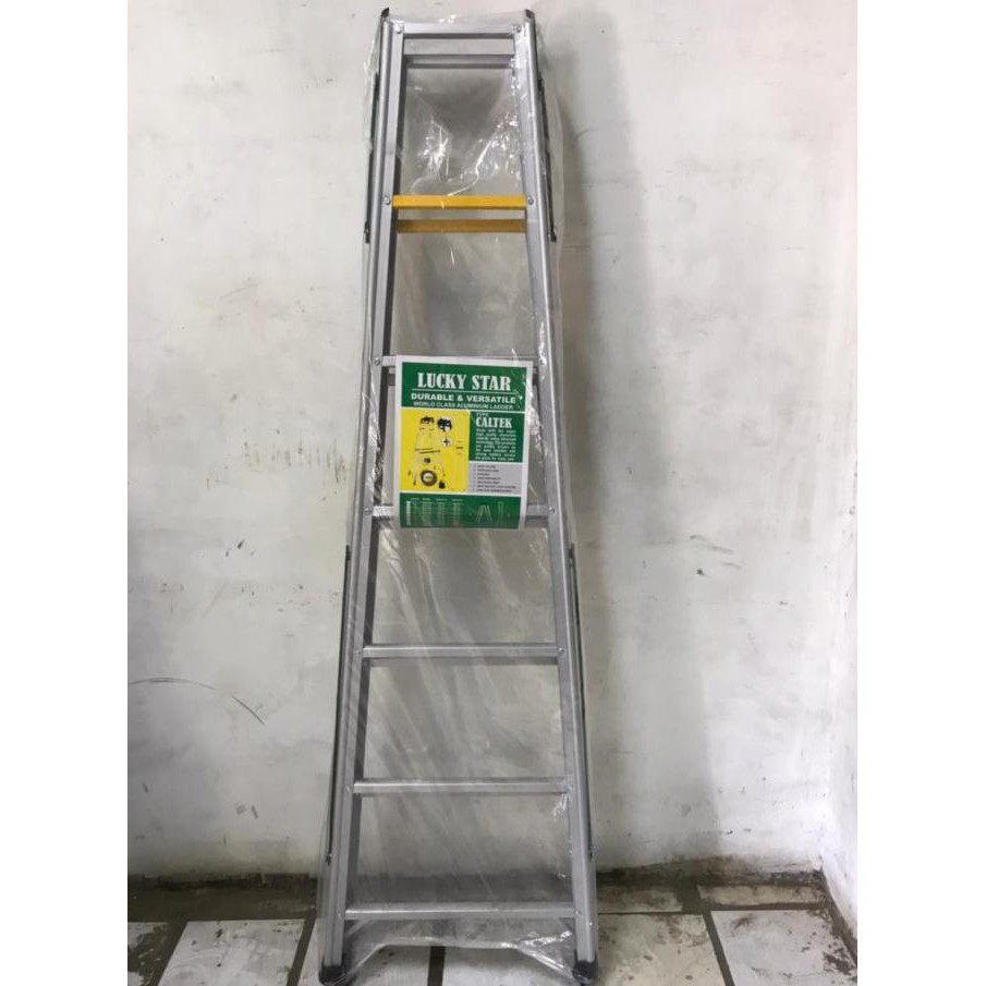 Tangga Lipat Aluminium 200 Cm 2 Fungsi 021