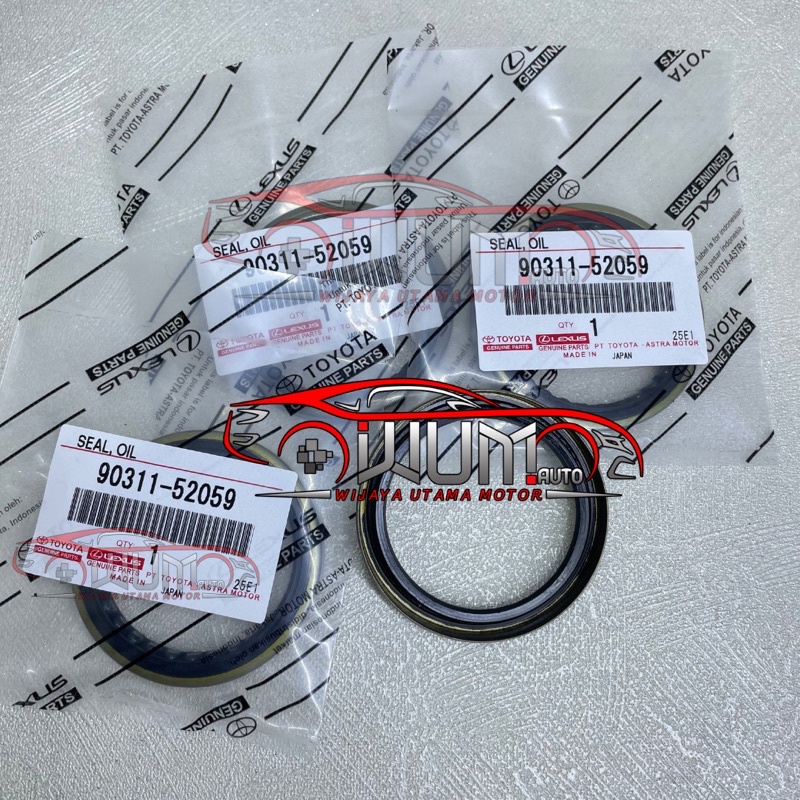 OIL SEAL SIL RODA BELAKANG KIJANG 5K 7K INNOVA T120ss FUTURA