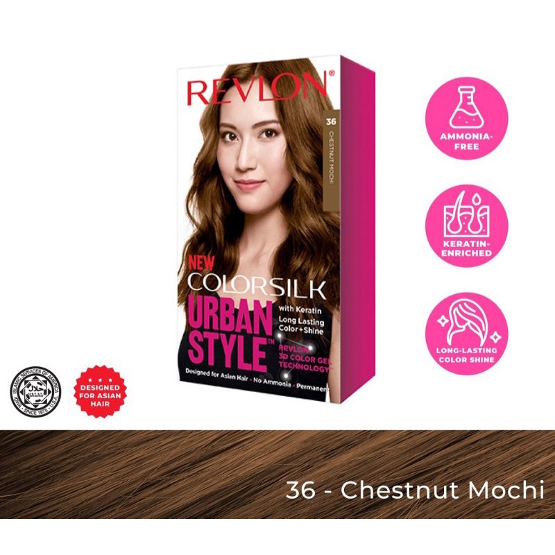 Revlon Urban Style Hair Collor Cat Rambut/Revlon Pewarna Rambut