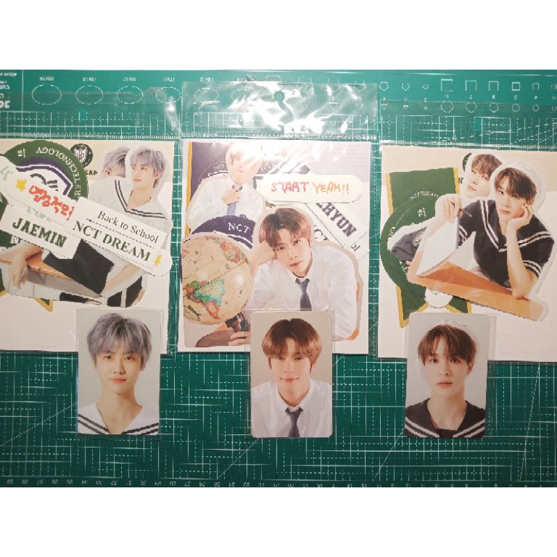 luggage sticker back to school set jeno jaehyun