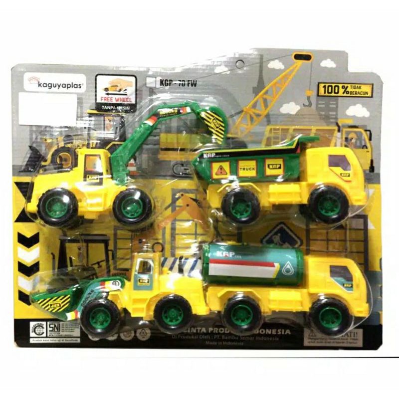 Mainan Anak kontruksi KGP (KAGUYAPLAS)