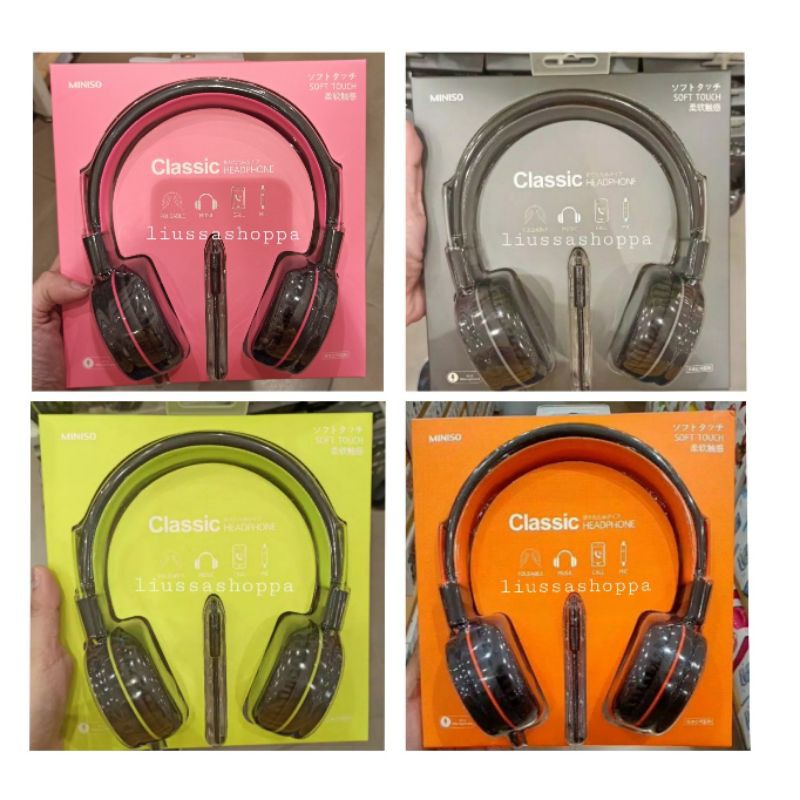 Headphone Miniso - Foldable Headphone