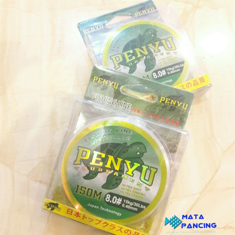 Senar pancing penyu 150m monofilament cepat tenggelam dan kuat diikatan senar penyu