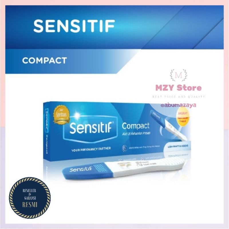 Sensitif Compact Alat Tes Kehamilan Sensitif Compact Tespek Sensitif - PRIVASI TERJAMIN