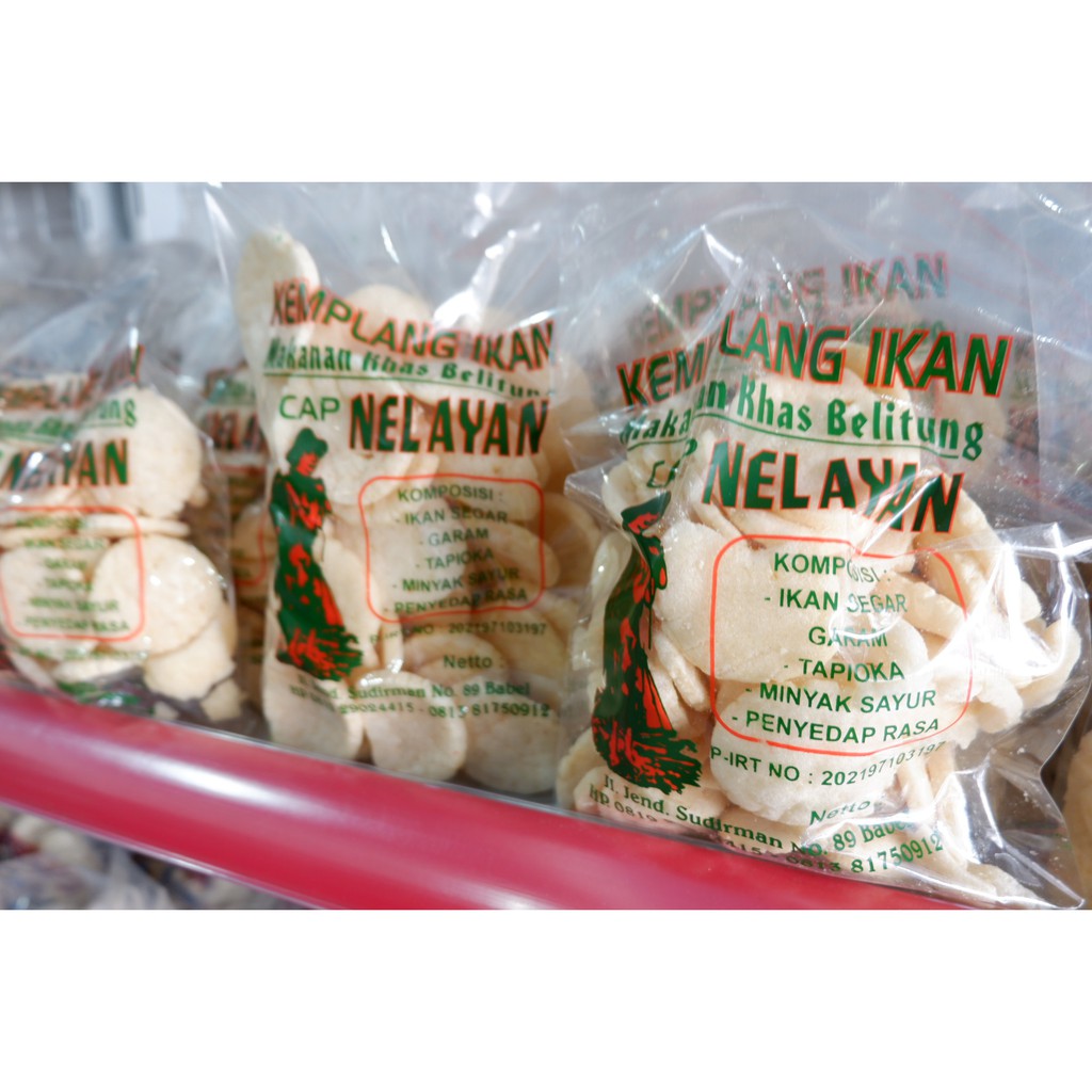 

Kerupuk ikan belitung/kerupuk ikan tenggiri