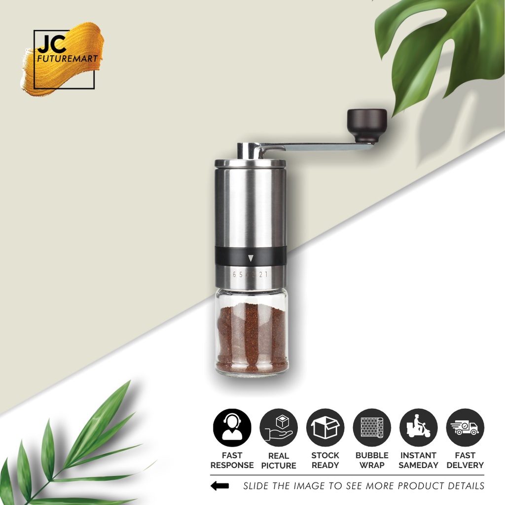 HAND COFFEE GRINDER KOPI MANUAL CERAMIC BURR - 1070161