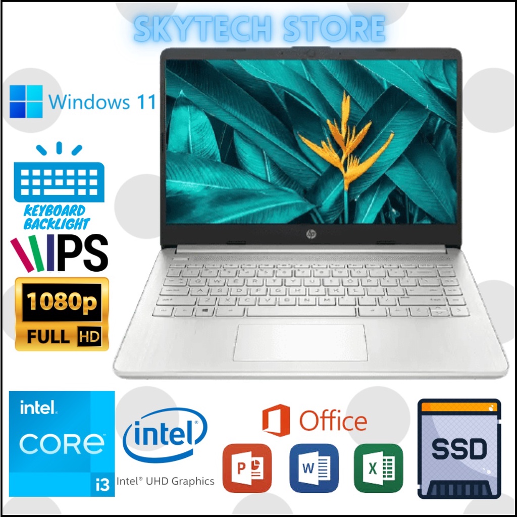 Jual Laptop Hp 14s Dq2614tu Intel Core I3 1115g4 Ram8gb Ssd512gb 14fhd Ips Windows 11 And Ohs 2745