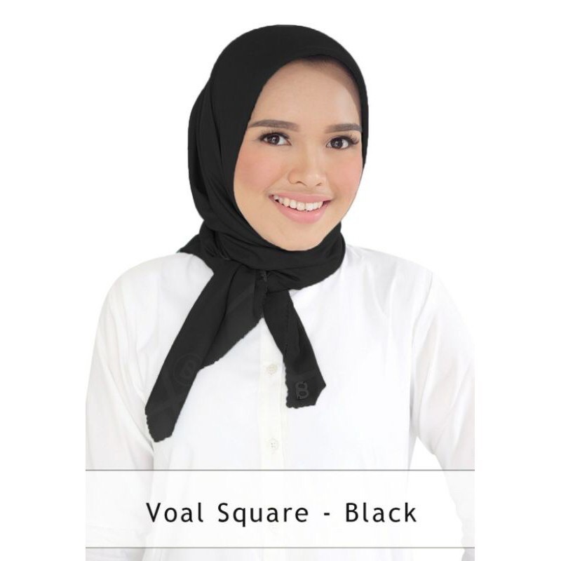 Buttonscarves Basic Voal Jet Black