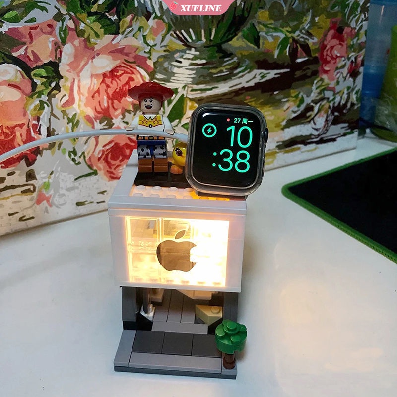 Charging Dock Mini Model Lego Untuk Apple Watch
