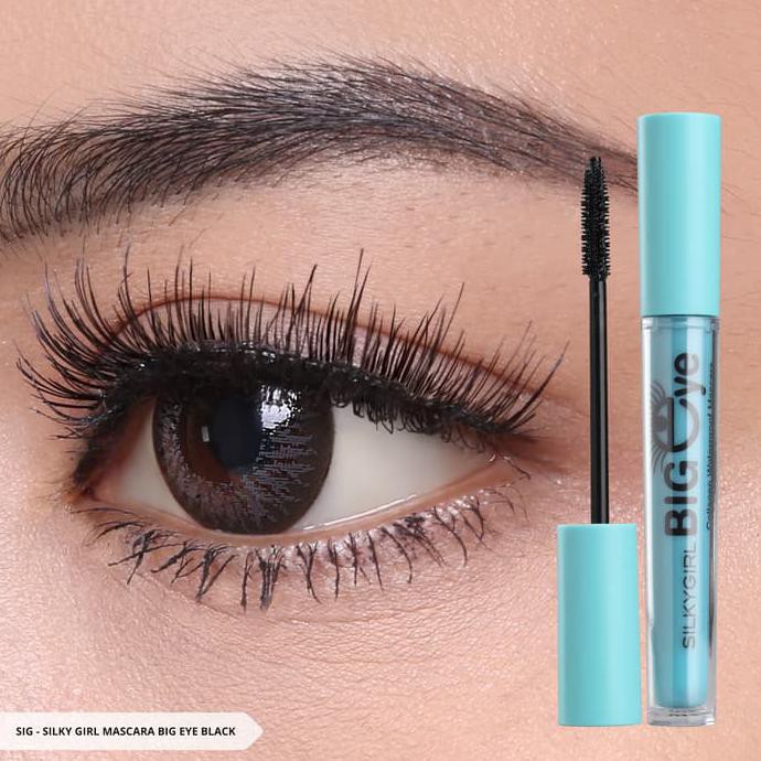 HOT SALE Silky Girl Big Eye Collagen Maskara - Biru Terjamin