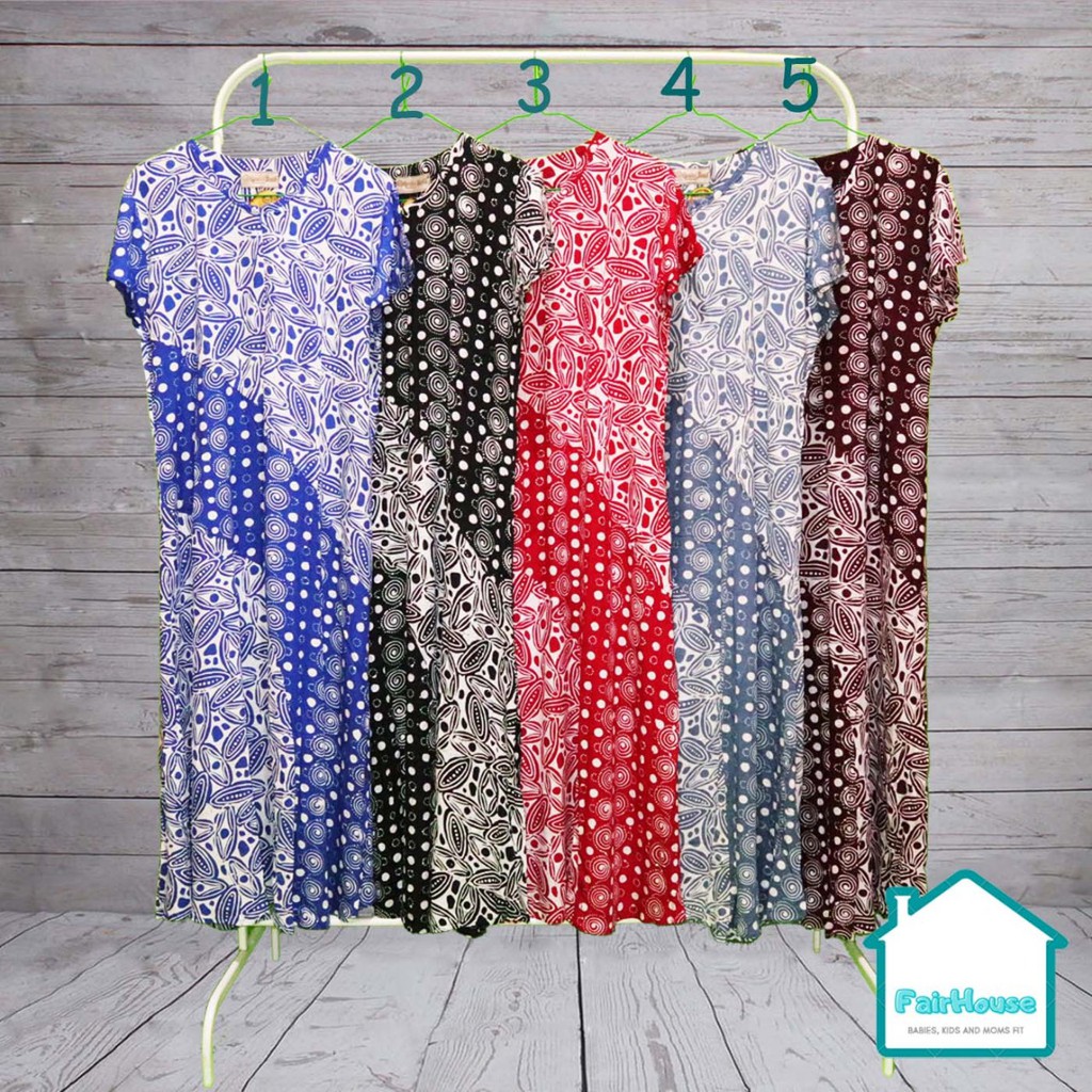 Daster Qonita by Qonita Batik Boutique | Daster Dress Batik Pekalongan Daster Murah Hamil Menyusui