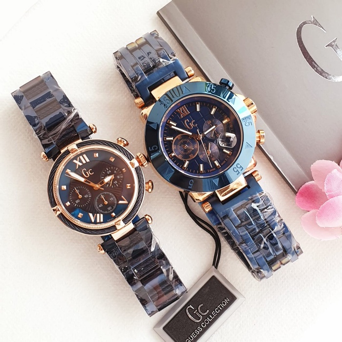 Jam Tangan Couple Guess Collection Type GC 2400 / GC2400 Original BM