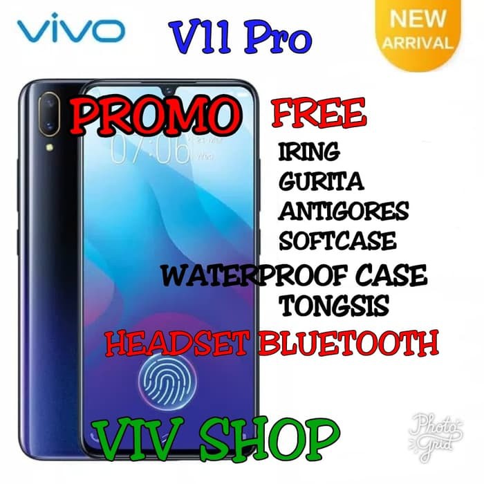 VIVO V11 PRO RAM 6/64 GB GARANSI RESMI VIVO INDONESIA | Shopee Indonesia