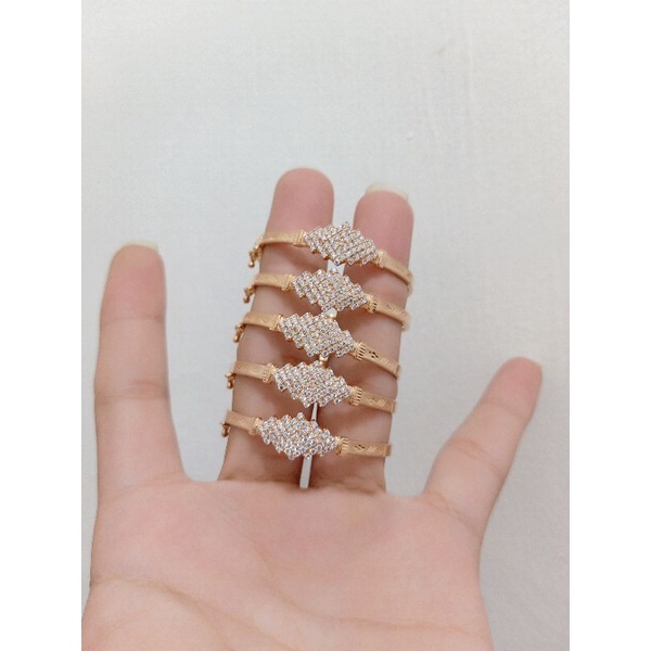 GELANG ANAK PERAK 925 ROSE GOLD