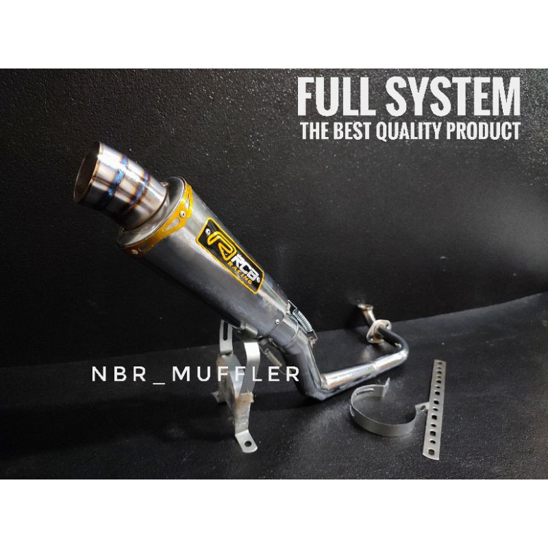 Knalpot racing RCB corong Beat fi/beat karbu/beat street/beat new/beat pop/scoopy karbu/scoopy fi/sc