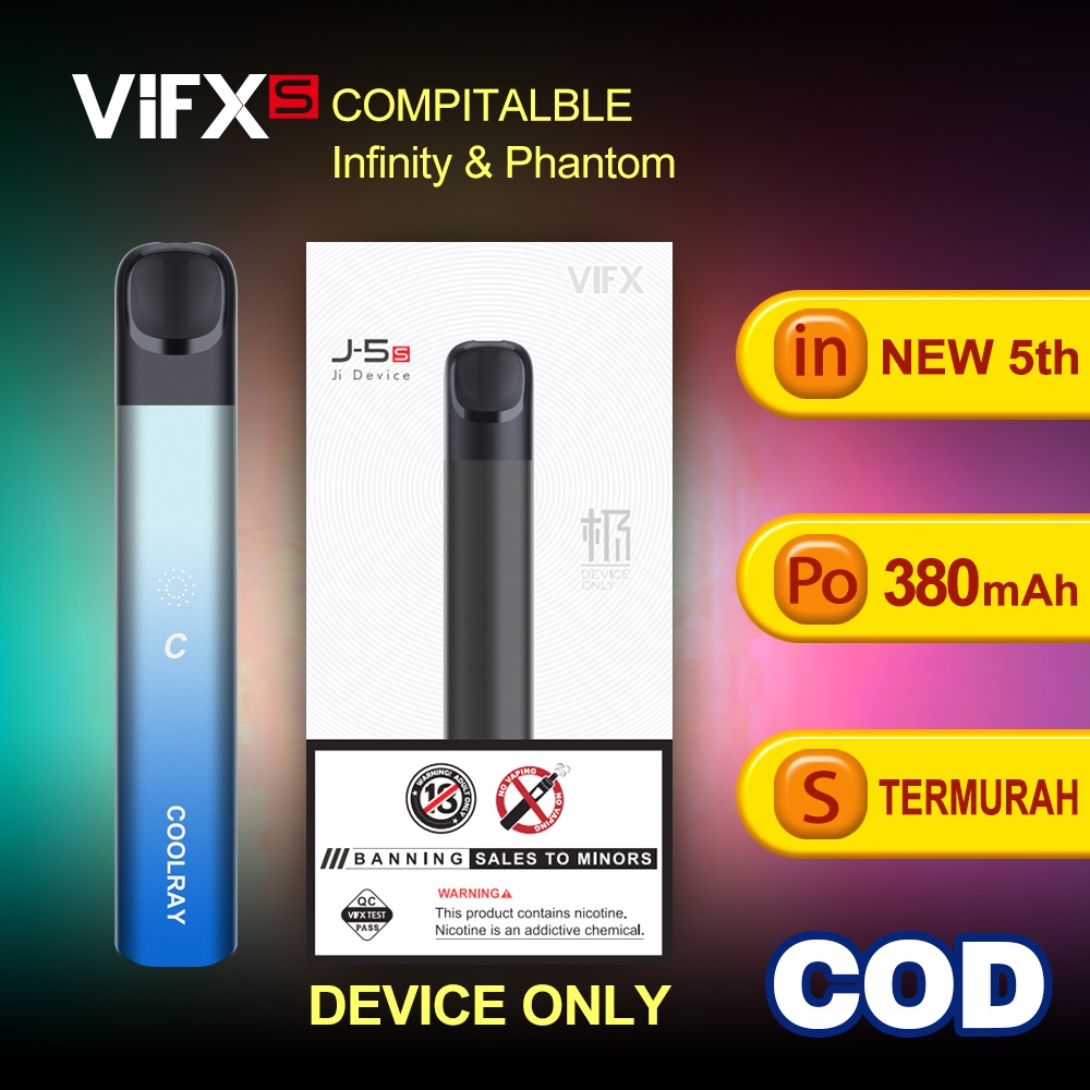 ViFX RELX Paket Bunding Termurah! Compatible Infinity &amp; Essential &amp; Phantom PODS   Device Only