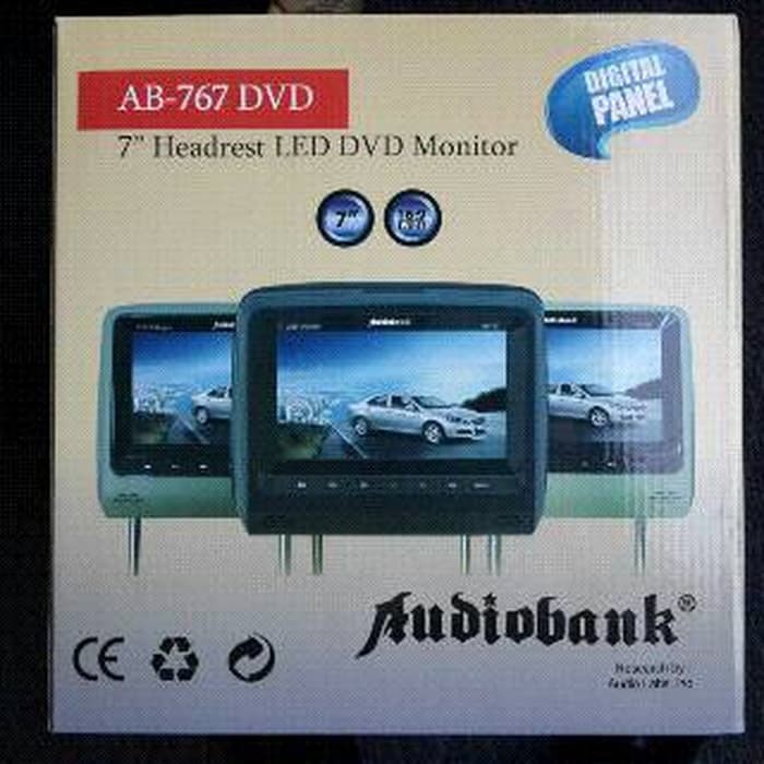 Diskon Headrest 7" monitor , Tv , Game , Dvd player
