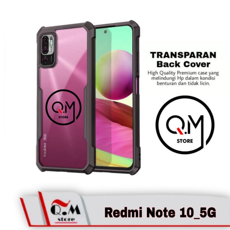 PROMO 4-IN-1 Case Xiaomi Redmi Note 10 5G Softcase Transparan High Quality Free Tempered Glass