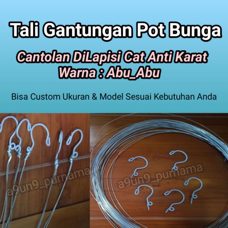 Tali Gantungan Pot Bunga/ Tali Pot Bunga