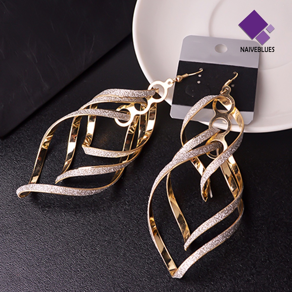 Anting Kait Multi layer Bahan Alloy Untuk Pesta