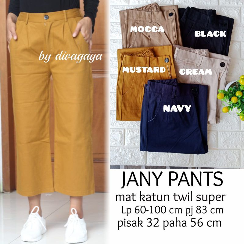 KULOT JANY KATUN TWILL SUPER