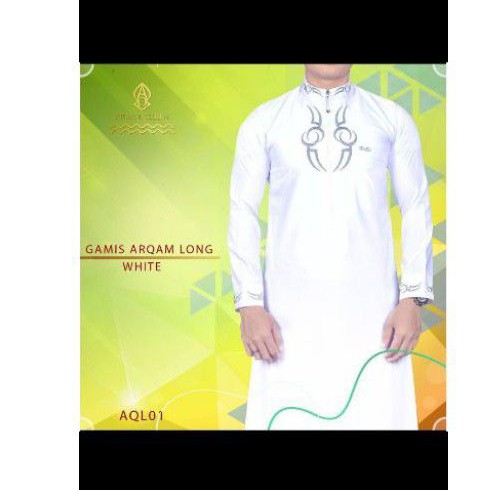 gamis pria thobe arqam by atqiya exclusive
