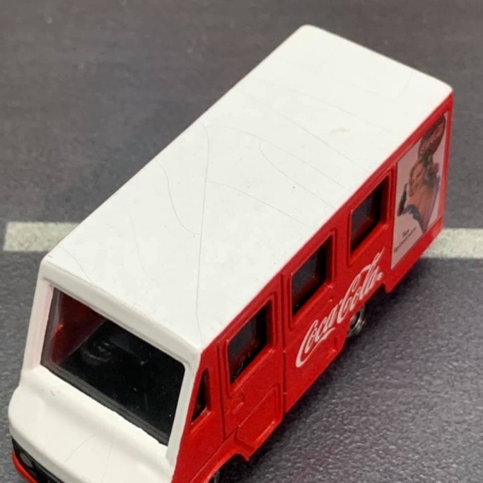 Tomica Kuji 8 Coca Cola Art Collection Quick Delivery Van China #A