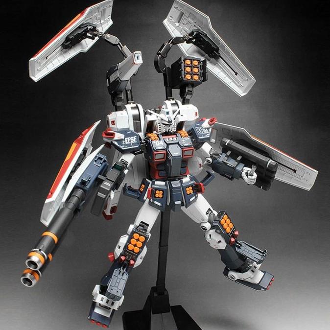 {{{{{{] Bandai Original MG 1/100 FA-78 Gundam Thunderbolt Full Armor Ver.ka