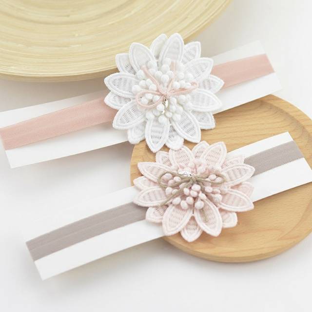 Bandana anak bunga / headband anak bunga / flower headband / bandana anak impor / headband newborn