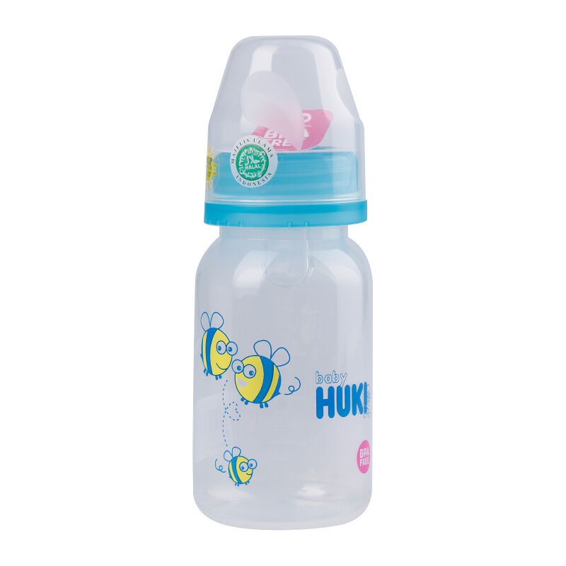 Huki Botol PP ST Round 120ml C0328 - Botol Susu