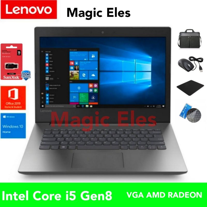 Laptop Lenovo IP330 intel Core i5 Gen8 Ram 8GB HDD 1TB Windows 10 VGA AMD RADEON