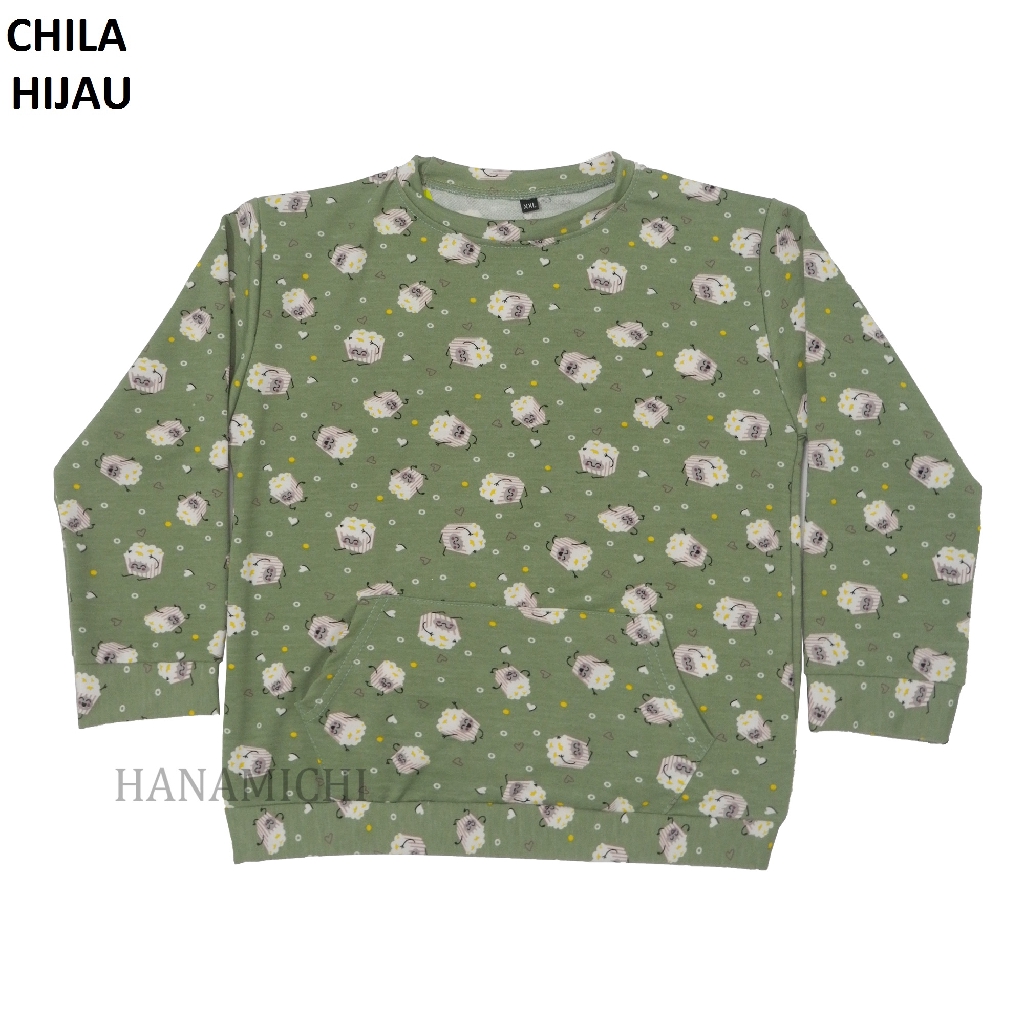 Hanamichi CHILA Baju Sweater Anak Lengan Panjang