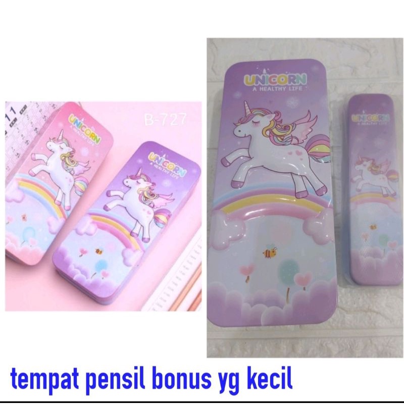 

tempat pensil unicorn+bonus unicorn kecil