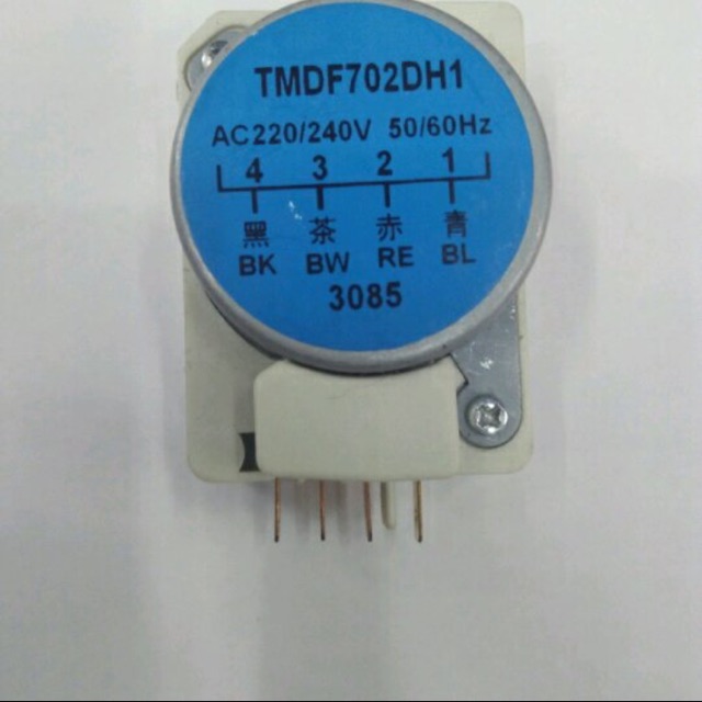 Timer kulkas 1-3 defrost timer (biru)