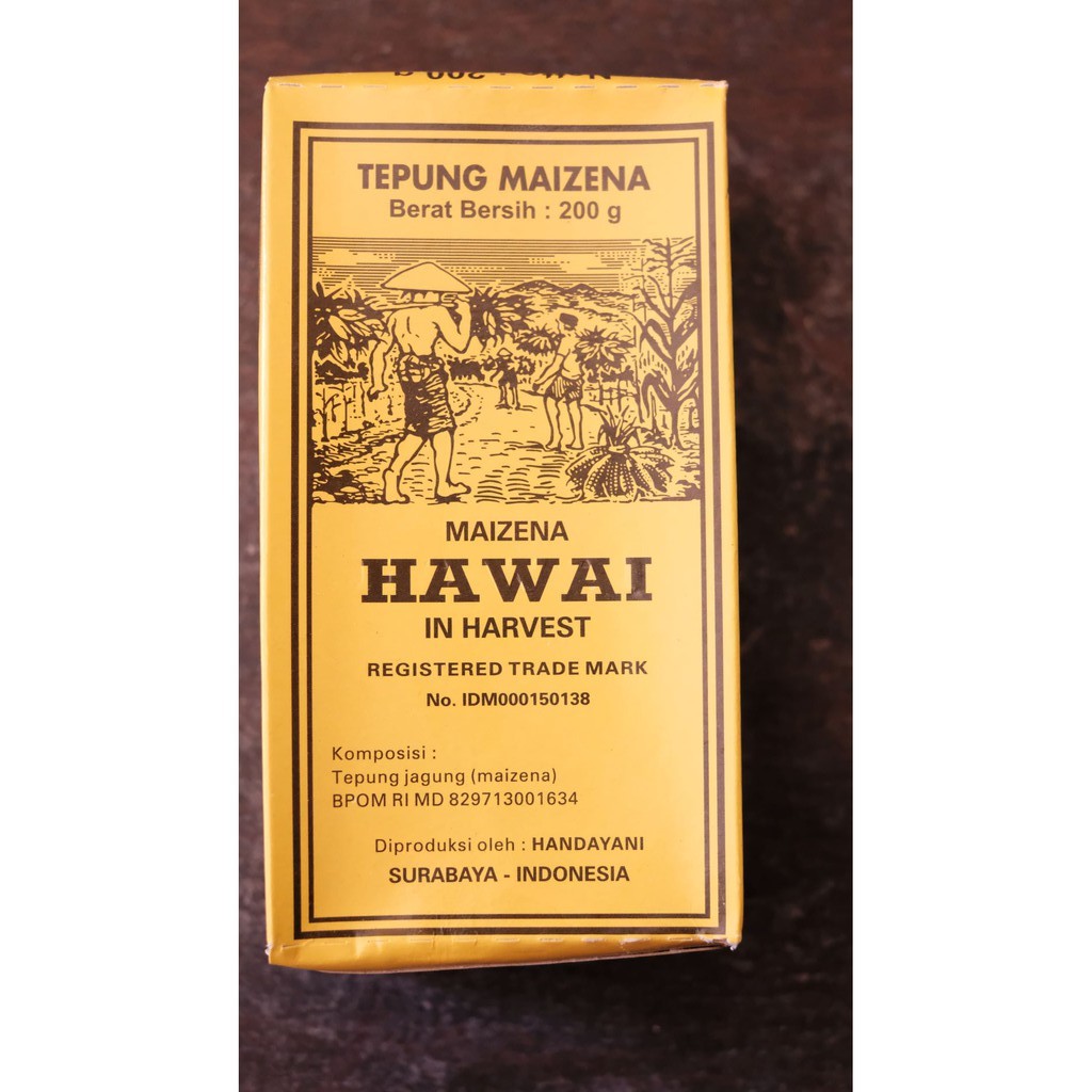 

Tepung Maizena Hawai 200gr